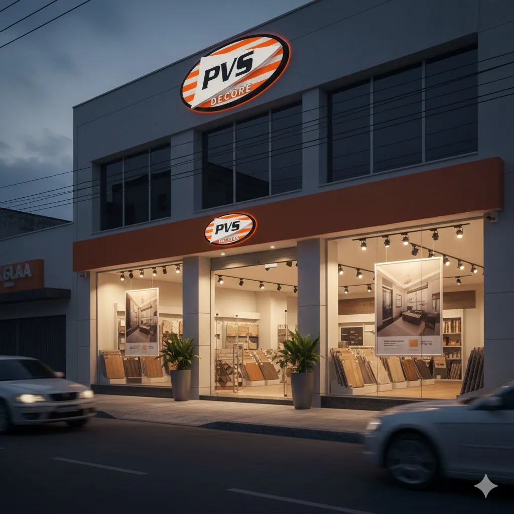 Fachada da Loja PVS Decore